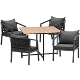Living Fusion 4 Seater Jasmine Outdoor Dining Set