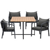Living Fusion 4 Seater Jasmine Outdoor Dining Set