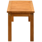 Living Fusion Lilia Fir Wood Garden Bench