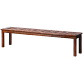 Living Fusion Lilia Fir Wood Garden Bench