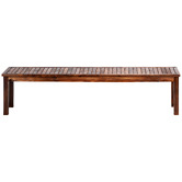 Living Fusion Lilia Fir Wood Garden Bench