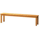 Living Fusion Lilia Fir Wood Garden Bench