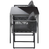 Living Fusion 2 Seater Kristine Outdoor Bistro Set
