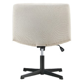Living Fusion Vernon Faux Linen Office Chair
