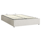 Living Fusion Beige Aldan Gas Lift Storage Bed Base