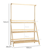 Living Fusion Felicia 3 Tier Foldable Plant Stand