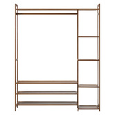 Living Fusion 120cm Nour Bamboo Clothing Rack
