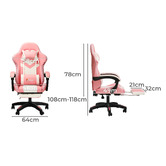 Living Fusion Aldan 8 Point Massage Gaming Chair
