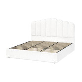 Living Fusion Ellora Boucle Gas Lift Storage Bed Frame