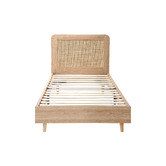 Living Fusion Dahlia Rubberwood Bed Frame