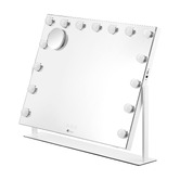Living Fusion 62cm Amar Steel LED Mirror with Bluetooth