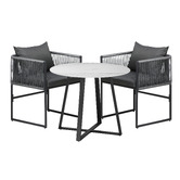 Living Fusion 2 Seater Vidar Outdoor Dining Set