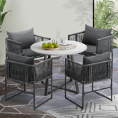 Living Fusion 4 Seater Leon Outdoor Dining Set