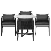 Living Fusion 4 Seater Leon Outdoor Dining Set