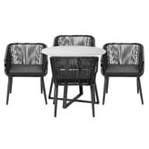 Living Fusion 4 Seater Ponce Outdoor Dining Set