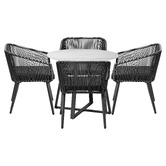 Living Fusion 4 Seater Ponce Outdoor Dining Set