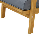Living Fusion Devi Fir Wood Outdoor Lounge Chairs