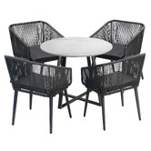Living Fusion 4 Seater Ponce Outdoor Dining Set