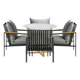 Living Fusion 4 Seater Laconi Outdoor Dining Set