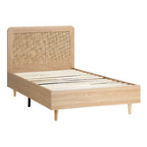 Living Fusion Dahlia Rubberwood Bed Frame
