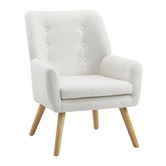 Living Fusion Aviya Faux Sherpa Armchair