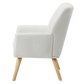 Living Fusion Aviya Faux Sherpa Armchair