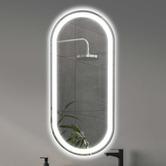 Living Fusion Parson Oval LED Bathroom Mirror