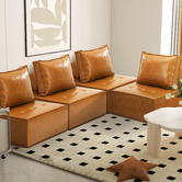 Living Fusion Valeri Armless Lounge Chairs