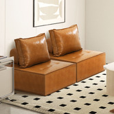 Living Fusion Valeri Armless Lounge Chairs