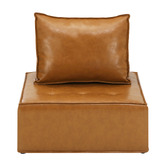 Living Fusion Valeri Armless Lounge Chairs