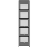 Living Fusion 5 Door Lennon Display Cabinet