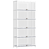 Living Fusion Etienne 5 Tier Display Cabinet
