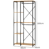 Living Fusion Boyle Clothing Rack