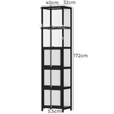 Living Fusion 5 Door Lennon Display Cabinet