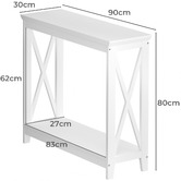Living Fusion Camby 2 Tier Console Table