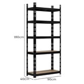 Living Fusion Jemison Steel Shelving Units
