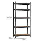 Living Fusion Borman Steel Shelving Units