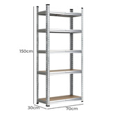 Living Fusion Borman Steel Shelving Units
