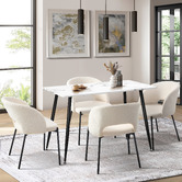 Living Fusion Tessa Dining Table &amp; Chair Set