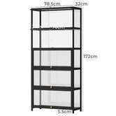 Living Fusion Etienne 5 Tier Display Cabinet