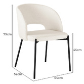 Living Fusion 4 Seater Tessa Dining Table &amp; Chair Set