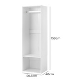 Living Fusion Cassandra Open Wardrobe
