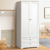 Living Fusion Aurora 2 Drawer 2 Door Wardrobe