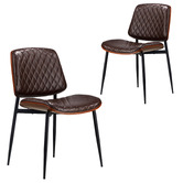 Living Fusion Suri Faux Leather Dining Chairs