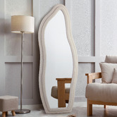 Living Fusion Sylas Boucle Full Length Mirror