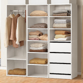 Living Fusion 3 Piece Cassandra 159cm Wardrobe Set