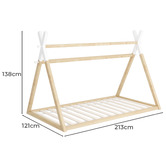 Living Fusion Alessa Teepee Bed Frame