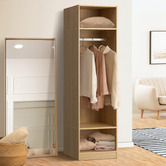 Living Fusion 3 Piece Natural Cassandra Wardrobe Set