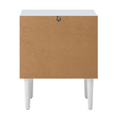 Living Fusion Ylona 2 Drawer Ribbed Bedside Table