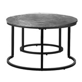 Living Fusion 2 Piece Caius Nesting Coffee Table Set